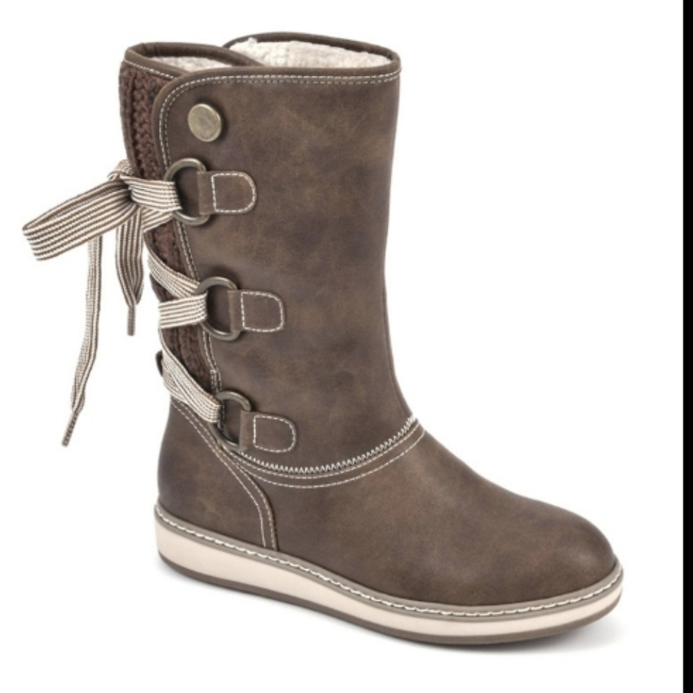 White Mountain - Tivia Regular Winter Boots - Cognac